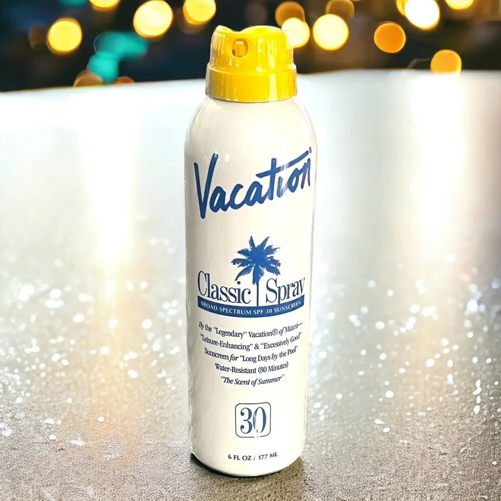 Vacation Classic Spray Sunscreen Broad Spectrum Spf 30 - 6 Fl Oz NWOB & Sealed